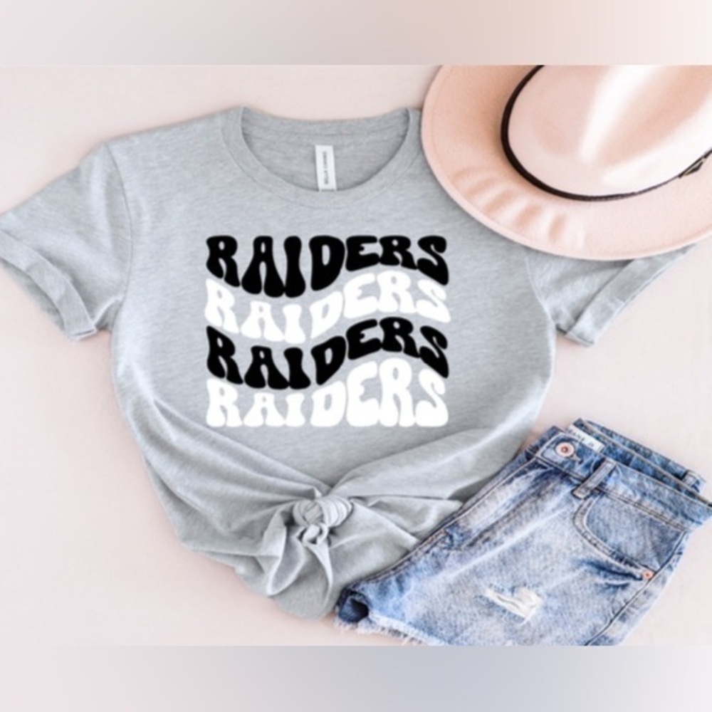 Raiders Wavy Tee